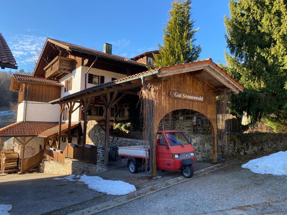 Gartenwohnung Im Gut Sonnenwald Schöllnach Εξωτερικό φωτογραφία